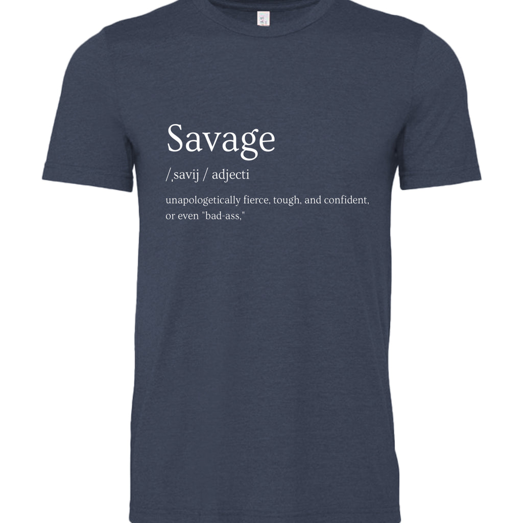HEATHER NAVY - FRONT