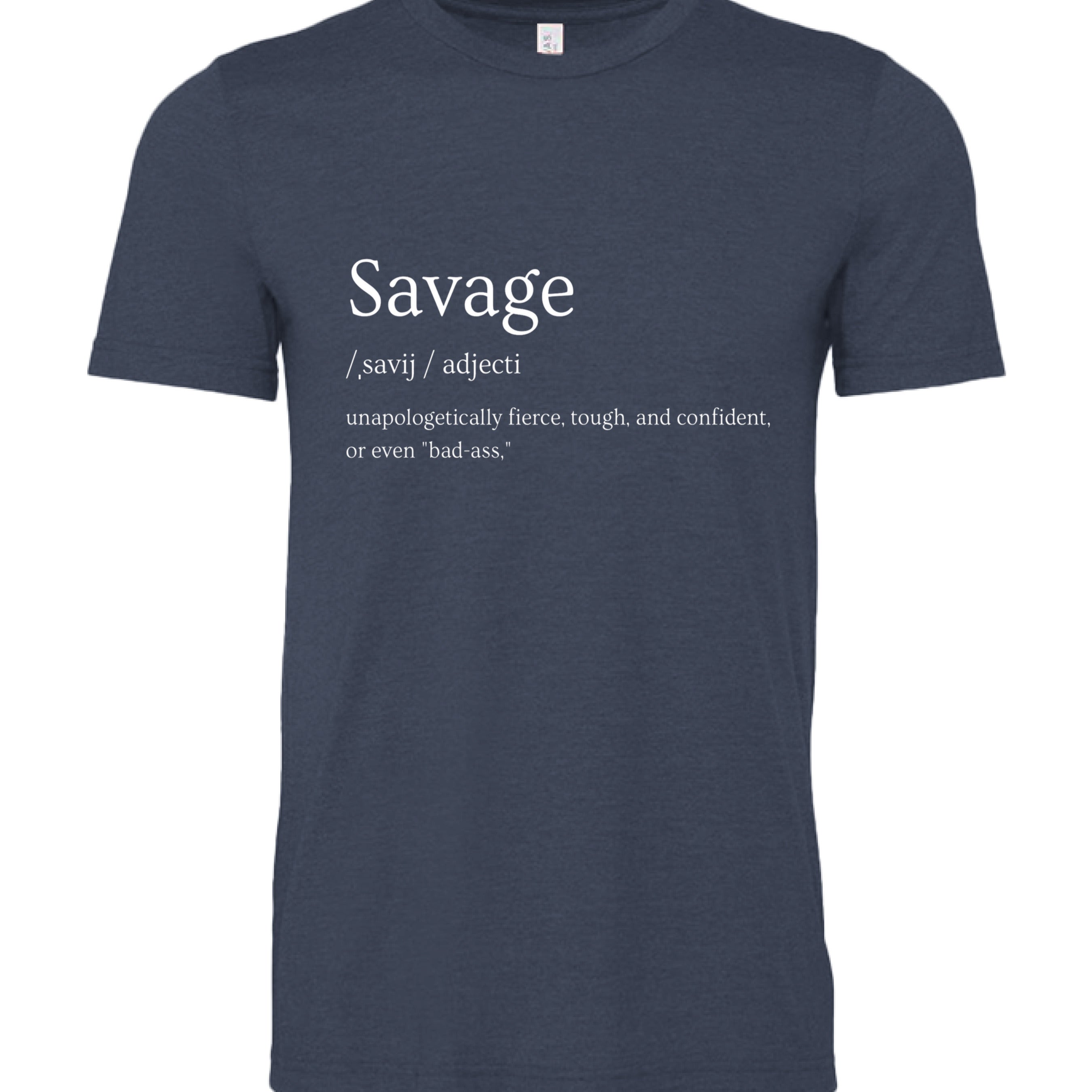 HEATHER NAVY - FRONT